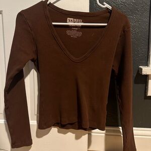 Big bud press many colors long sleeve vneck xsmall